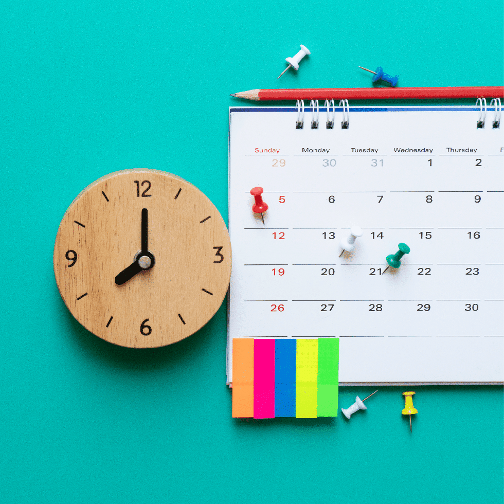 Uhr, Terminkalender